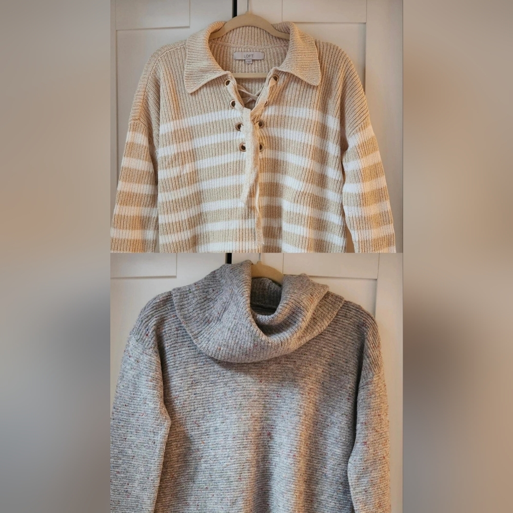 Bundle of 2 LOFT Sweaters